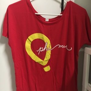 Phi Mu CMNH t shirt